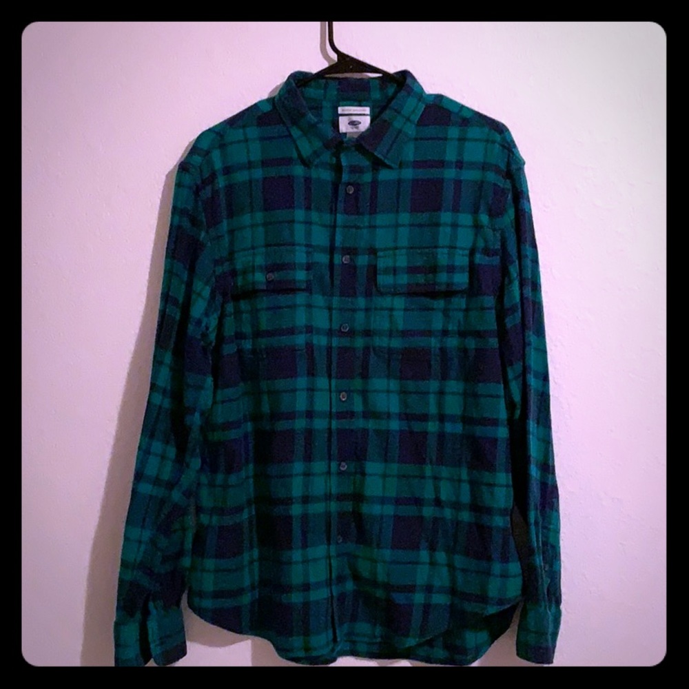 Black And Green flannel
